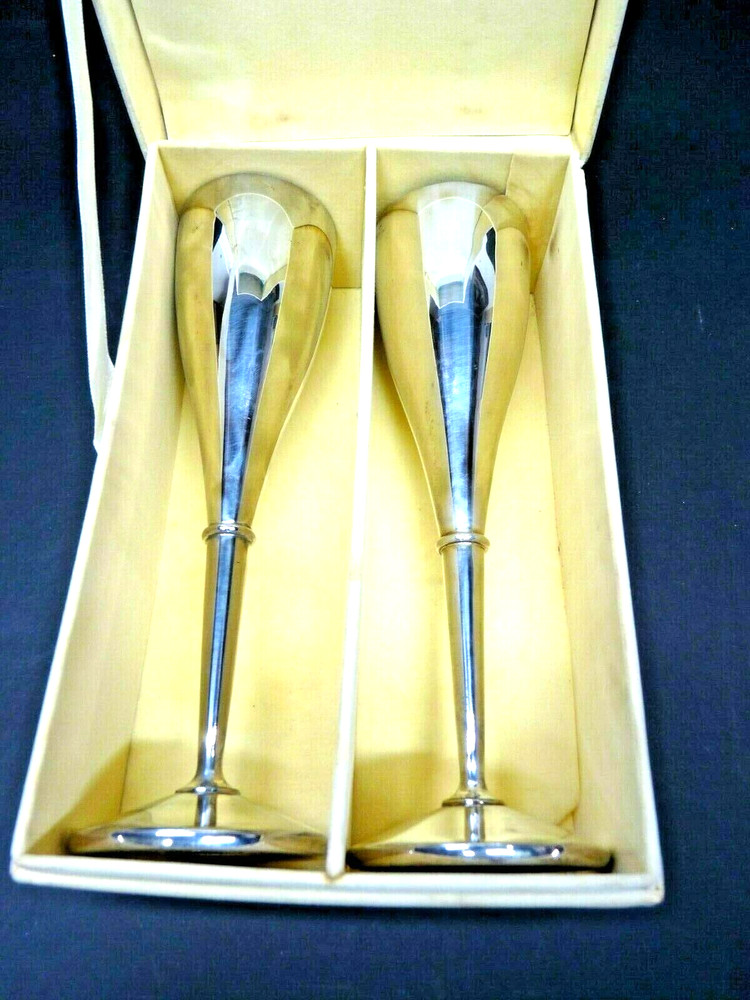 Vintage- Old Lenox Goblet Wedding Set w/ Box