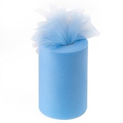 White Tulle Fabric Rolls 6 Inch by 100 Yards (300 feet) Tulle Roll Spool Fabr…