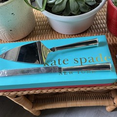 This Is A Kate Spade New York Cake Knife And Server Set.