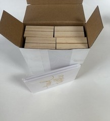 30 PCs Tidita Place Card Holder 2.8×1.3×0,7- Wood Sign Holders