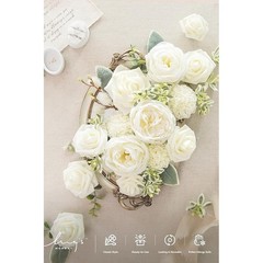 Handmade Foam Flower Arrangement DIY Wedding Decor Centerpieces Bouquet Kit New