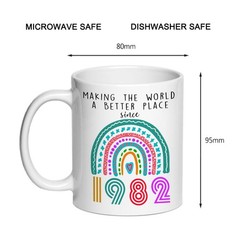 44th Birthday Gifts for Women Men Coffee Mugs,Gifts for 44 Year Old Woman,198…