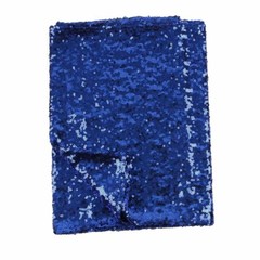 Royal Blue Glitter Sequin Tablecloth Wedding Engagement Reception Party Decor