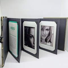 Molly West Handbound Photo Album Wedding Abstract Design