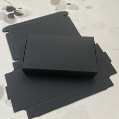 100 Black Kraft White wedding favor boxes birthday party favor cookie candy box