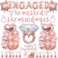 Engagement Party Decorations Rose Gold – He