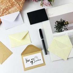 100 pack Gift Card Envelopes 4 x 2.75″ Mini envelope 4 x 2.75 inches, White