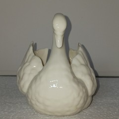 Lenox Swan Wedding Cake Topper Decor Porcelain 5 x 5.5″ Vintage 1931-1953 USA