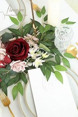 12pcs 28» Artificial Italian Ruscus Greenery Stems, Faux Hanging Greenery