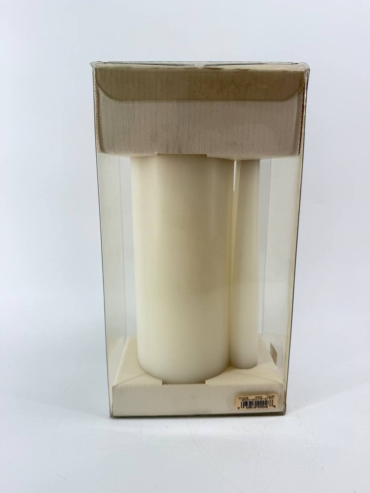 Wedding Unity Candle Gift Set 3 Pc White Unscented Pillar & Taper Candles New