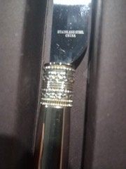Vera Wang Wedgwood Stainless Steel Cake Knife & Server Set Silver 2 Piece