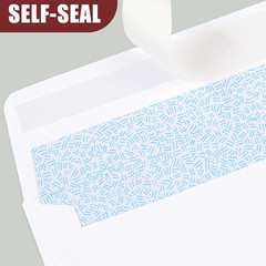 72 Packs #10 Envelopes, Business Envelopes, Envelopes Self Seal, Security Env…