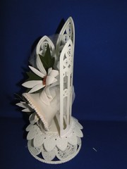 New Vintage Wilton Christmas Joy Wedding Cake top 103-3002