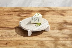 Marble Wood Pedestal, 2″ x 8 1/2″ dia