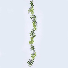 2 LAVENDER 6 ft Artificial Silk Wisteria Flowers Hanging Vine Garlands Wedding