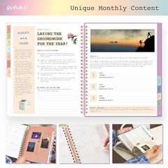 WAAV Weekly and Monthly Academic Year Planner 7″ x 9″ Lisa- 2026/2027