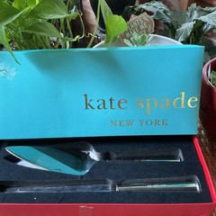 This Is A Kate Spade New York Cake Knife And Server Set.