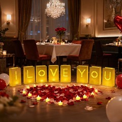 Valentines Day Decorations, Special Night Romantic Decorations – I Love You L…