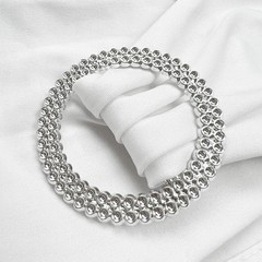 Spandex Chair Sashes Bands, White, 50PCS | Stretch Chair Ties Bows, With Buck…