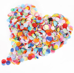 6000Pcs 0.59Inch round Confetti Paper Colourful Multicolor Dots Circles Table Co