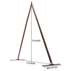 7x8ft Retro Wood Wedding Arch Backdrop Flowers Frame Stand Background Prop Decor
