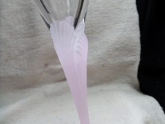 Elegant Art Glass Wedding Champagne Toasting Glasses Crystal – New were $200!