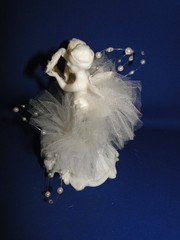 New Vintage Wilton Petite «Celestial Twins» wedding Cake Top 1001-554R