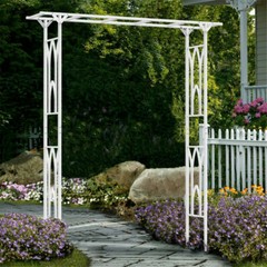 Metal Wedding Ceremony Arch Climbing Planting Garden Patio Greenhouse Dec. Arbor