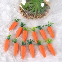 Artificial Carrots Miniature for Home Party Decorative Use DIY Crafts 36 Pieces