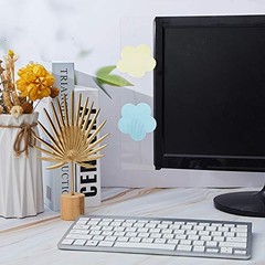 Zonon 4 Pieces Monitor Memo Board, 28.8 x 7.8 cm or 11.3 x 3 inches, Clear