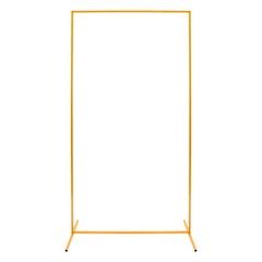 3-Piece Gold Freestanding Backdrop Stands Rectangular Balloon Frame for Wedding