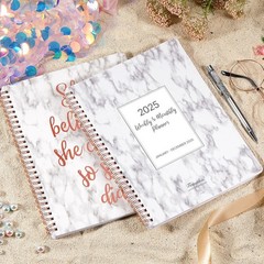 2025 Planner – 2025 Weekly Monthly Planner 12 Months, Jan.2025 – Dec.2025, 8″…