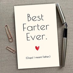 Funny Father’s Day Card, Humorous Birthday Card for Dad, Funny Card for Dad, …