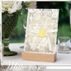 Fullhawl 100 Pcs Vellum Jackets Bulk for 5X7 Invitations Pre-Folded Wedding Vell