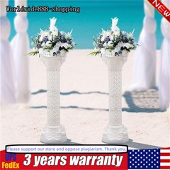 Set of 2 Roman Column Pillar Pedestal Statue Sculpture Decor wedding backdrop