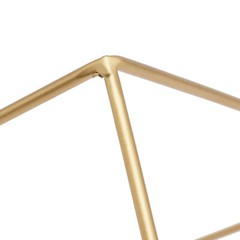 12 Pcs Gold Geometric Flower Stands for Elegant Wedding Centerpieces