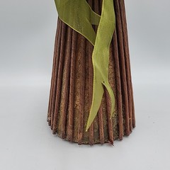 Artificial 13″ Wood Bouquet Floral / Wedding Decor w/ Ribbon