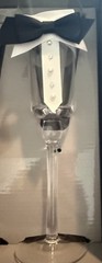 Studio His & Hers Bride & Groom Wedding Toasting Glasses Set of 2, 2.75 oz