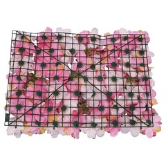 Floral Backdrop Wedding Party Decor 6pcs Artificial Flower Wall Panels 60*40cm~