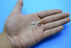 20PCS 2ml Mini Glass Bottles with Cork Stoppers, Tiny Vials for DIY Crafts Gifts