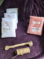 SOME NWT/USED: HUGE Wedding Decor Lot Miscellaneous Signage, Lanterns, Tulle