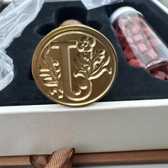 Lot of Fancy Letter J Wax Seal Stamp Set, Pineapple Deer European Style Kits