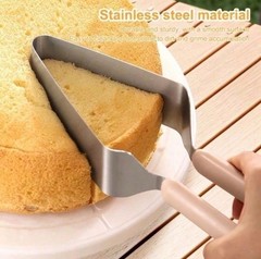 Cake Cutter, Stainless Steel Cake Pie Knife Server With Double Handle Wedding