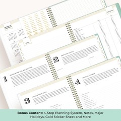Blue Sky Day Designer 2026-2027 Weekly and Monthly Academic Year Planner Cale…