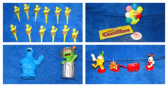 New Vintage Wilton Big Bird and Garfield Cake Decoration Party Supplies, Pick fr