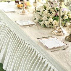 10 Plastic White 10″ Square Plates with Rose Gold Rim Disposable Party Wedding