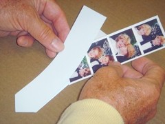 50 Magnetic Photo Booth Frames, made in USA, Full Magnet, white/black, free ship