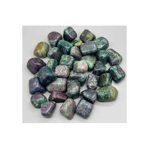 1 Lb Ruby Zoisite With Mica Tumbled Stones
