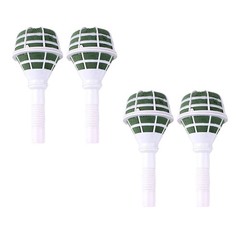 4Pcs Reusable Wedding Flower Holder Floral Handle Bouquet Bases Assorted Color