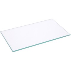 Plymor 3″ x 5″ Rectangle, 3mm Thick Non-Beveled Clear Glass